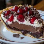 Chocolate Cherry Cream Pie