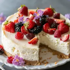 Cottage Cheese Cheesecake-image