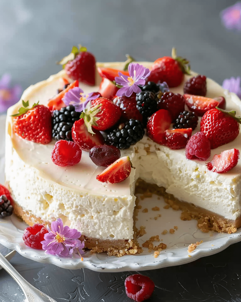 Cottage Cheese Cheesecake