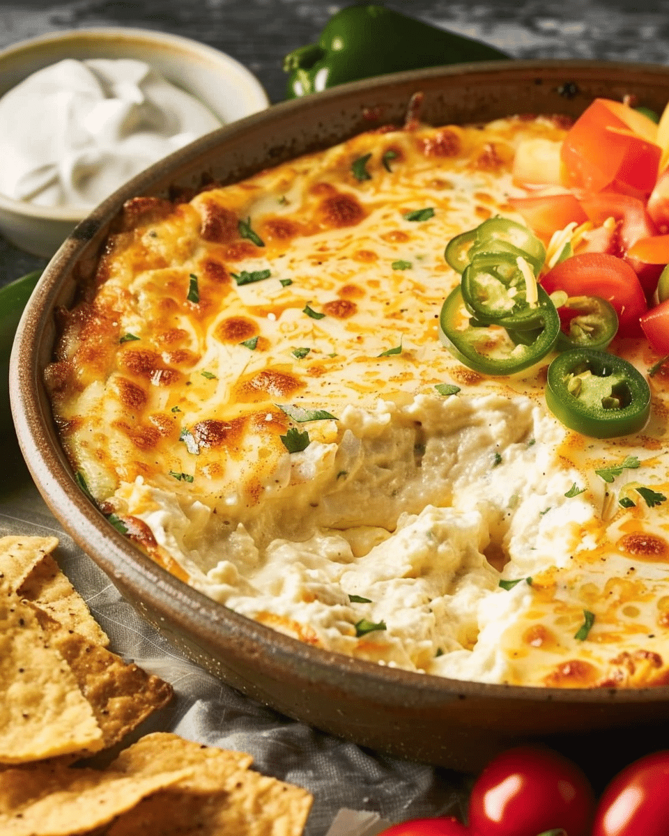 High-Protein Cottage Cheese Queso Dip