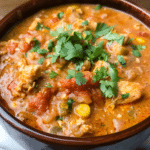 Slow Cooker Buffalo Chicken Chili