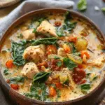 Creamy Tuscan Chicken Soup