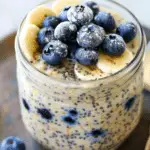 Blueberry Chia Overnight Oats