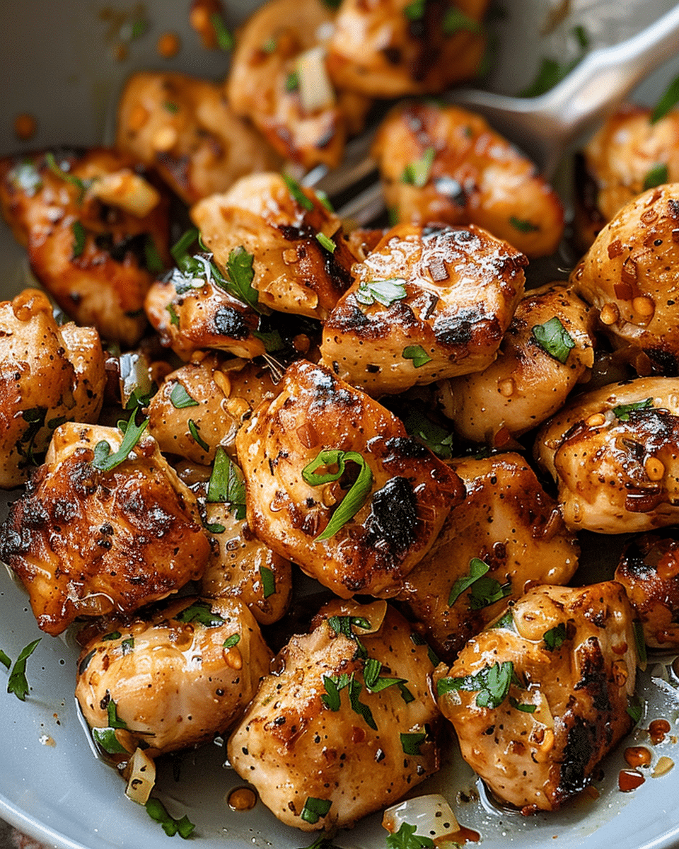 Garlic Butter Chicken Bites