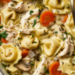 Chicken Tortellini Soup