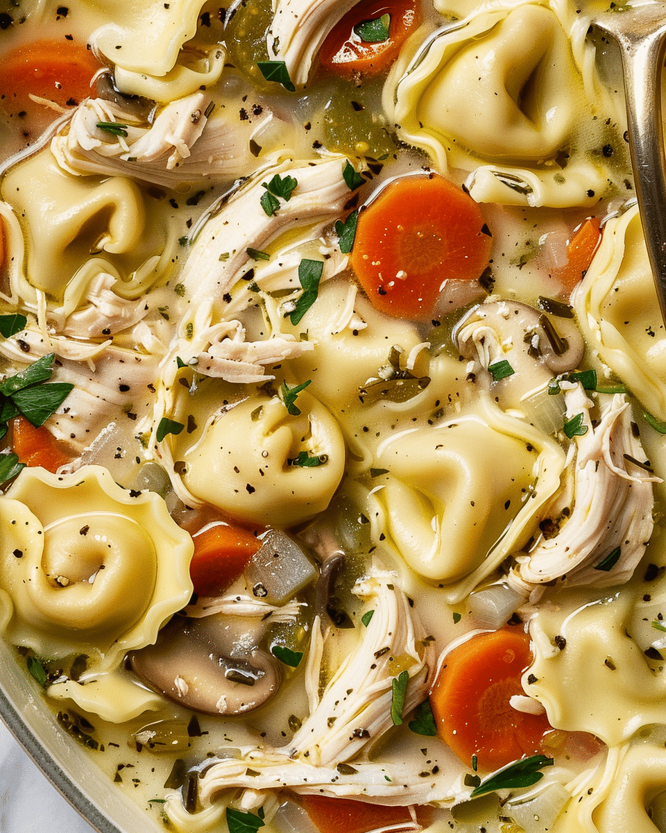 Chicken Tortellini Soup