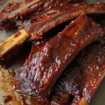 Slow Cooker Barbequed Beef Ribs