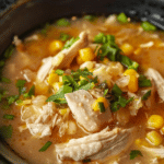 Sweet Corn Chicken Soup