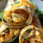 Cheesy Garlic Chicken Wraps: A Deliciously Easy Meal