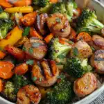Chicken Sausage & Roasted Veggie Bowl 3 Chicken Sausage & Roasted Veggie Bowl
