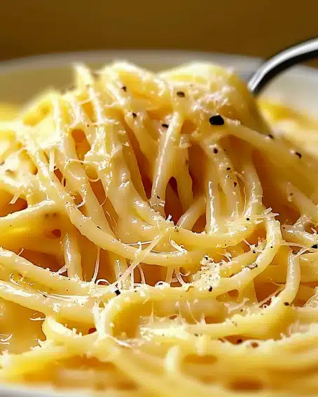 Cheesy Garlic Parmesan Spaghetti