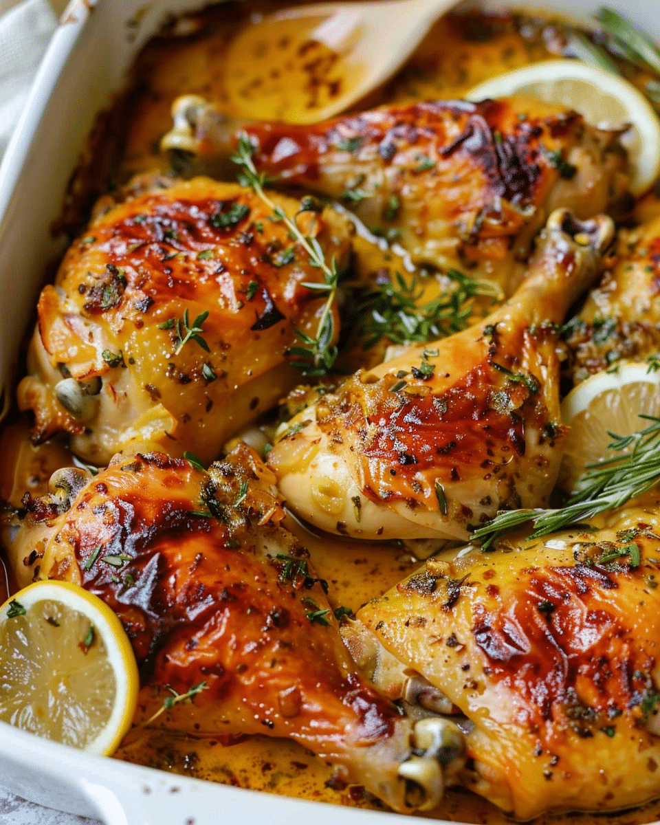 Baked Lemon Butter Chicken