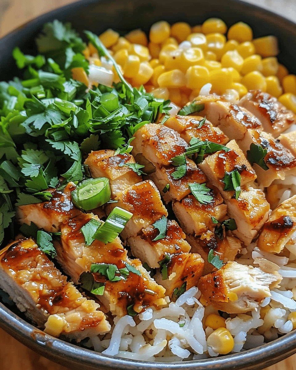 Best Street Corn Chicken Rice Bowl Recipe