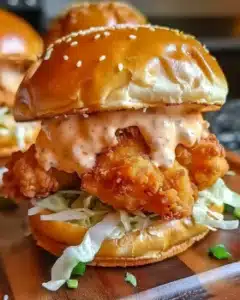 Easy Bang Bang Chicken Sliders Recipe
